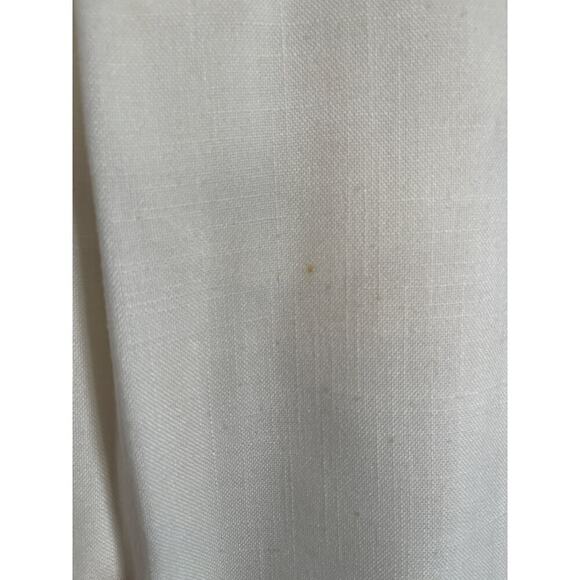 Vintage 1970s Union Made Evan Picone Ivory Women's 8 Pocketed Wrap Midi Skirt - Picture 4 of 6